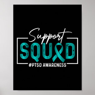 Emotionale Unterstützung Trauma Ptsd Awarenes Mona Poster