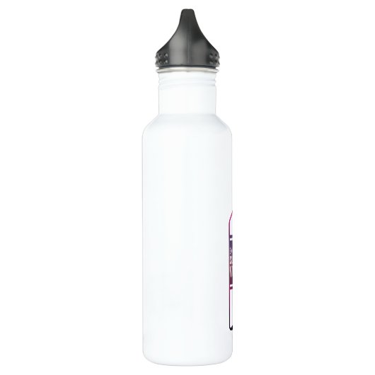 "Emotionale Unterstützung Vodka" Wasserflasche Edelstahlflasche (Links)