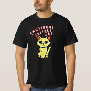 Emotionale Unterstützungs-Katze Cute Comfort Illus T-Shirt