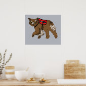 Emotionale Unterstützungsbüros Poster (Küche)