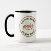 Emotionale Urlaubsunterstützungstruppe Tasse (Links)