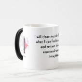 Emotionale Vampire Verwandlungstasse (Vorderseite Links)