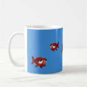 Emotionaler Fisch-Kaffee-Tasse Kaffeetasse (Links)