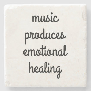 Emotionaler Heilmarmor Stone Untersetzer