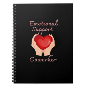 Emotionaler Helfer - Anführungszeichen und Faulhei Notizblock