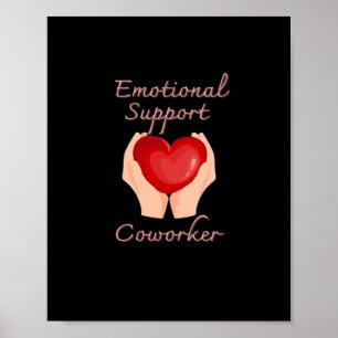 Emotionaler Helfer - Anführungszeichen und Faulhei Poster