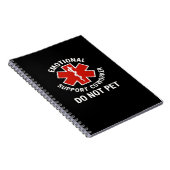 Emotionaler Helfer Essential Funny Notizblock (Rechte Seite)
