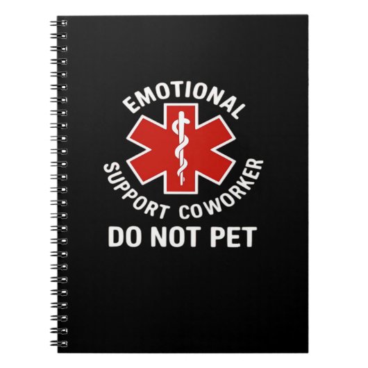 Emotionaler Helfer Essential Funny Notizblock (Vorderseite)