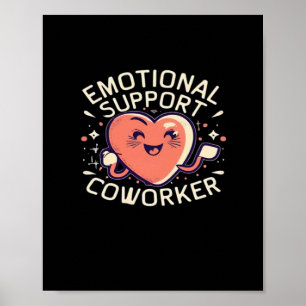 Emotionaler Helfer Funny Sloth und Zitat Poster