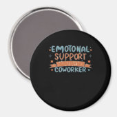 Emotionaler Helfer Funny und Classic Magnet (Vorderseite/Rückseite)