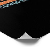 Emotionaler Helfer Funny und Classic Poster (Ecke)