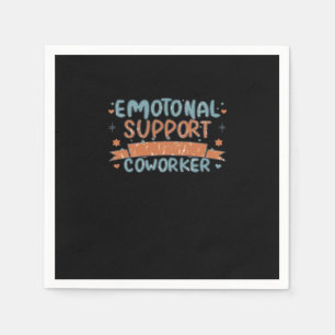 Emotionaler Helfer Funny und Classic Serviette
