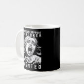 Emotionaler Helfer - Gewollt Funny Office Empl Kaffeetasse (Vorderseite Links)