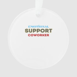 Emotionaler Helfer, Mitarbeiter-Geschenk, Kollege  Ornament