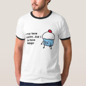 Emotionaler kleiner Kuchen T-Shirt (Vorderseite)