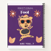 Emotionaler Narr Notizblock (Rückseite)