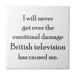 Emotionaler Schaden der britischen Telly Fliese