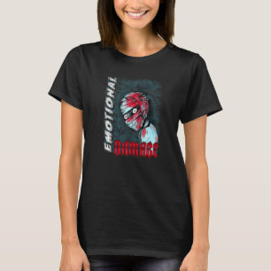 Emotionaler Schaden! Meme Funny Sarcastic Spaß T-Shirt