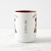 Emotionaler Support Coffee Niedlich Mocha Tasse (Zentrum)