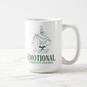 Emotionaler Unterstützer-Kollege Lustiges Weihnach Kaffeetasse
