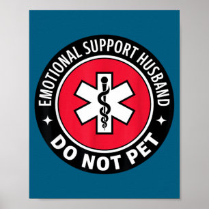 Emotionaler Unterstützung Ehemann Keine Awareness- Poster