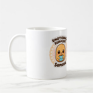 Emotionaler Unterstützung-Samosa Lustiger Indische Kaffeetasse