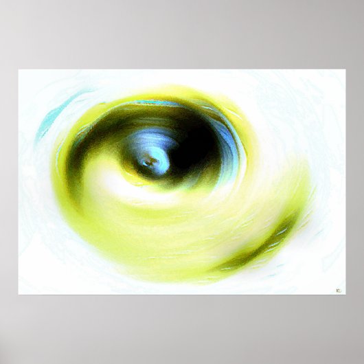 Emotionales Augenplakat Poster (Vorne)