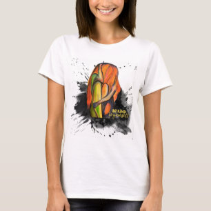 Emotionales Be Kind Yourself Design T-Shirt