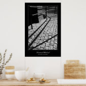 Emotionales Blackrail im Stil der Kunstgalerie Poster (Küche)