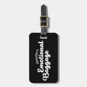 Emotionales Gepäck Gepäckanhänger (Vorderseite vertikal)