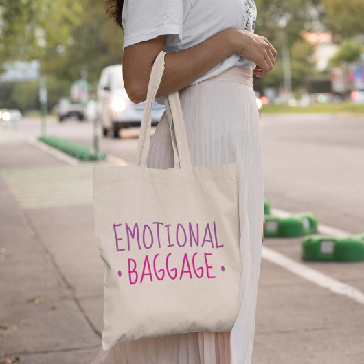 Emotionales Gepäck Tragetasche