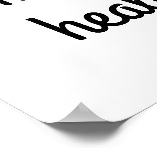 Emotionales Heilmittel Poster (Ecke)