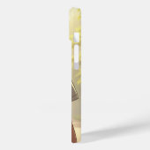 Emotionales Mädchen, das Musik-iPhone-Gehäuse hört Case-Mate iPhone Hülle (Rückseite / Links)