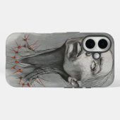emotionales Porträt mit Dorn Case-Mate iPhone Hülle (Rückseite (Horizontal))