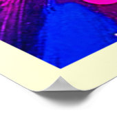 Emotionales Strahlungsportrait Poster (Ecke)