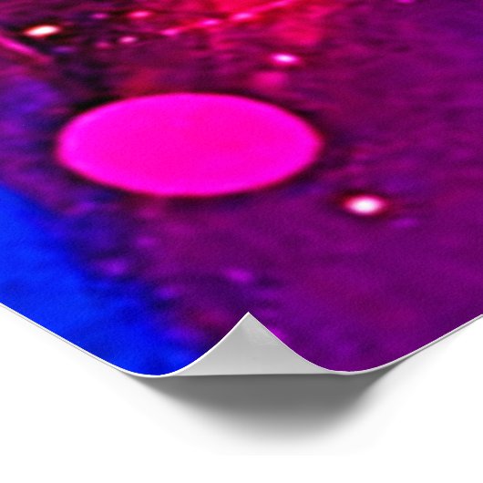 Emotionales Strahlungsportrait Poster (Ecke)