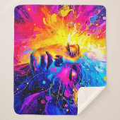 Emotionales Strahlungsportrait Sherpadecke (Vorderseite)