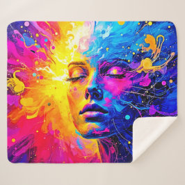 Emotionales Strahlungsportrait Sherpadecke