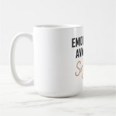 Emotionally Available for Snacks Only Kaffeetasse (Links)