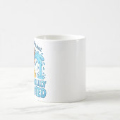 Emotionally Hydrated Funny Crying Cartoon Kaffeetasse (Mittel)