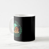 Emotionally Shelled Funny Hermit Crab Humor Quote  Kaffeetasse (Vorderseite Links)