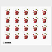 Emotionally Unavailable Cherry Sticker (Blatt)