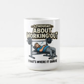 Emotionally Weak Physically Strong Kaffeetasse (Mittel)