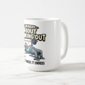 Emotionally Weak Physically Strong Kaffeetasse (VorderseiteRechts)