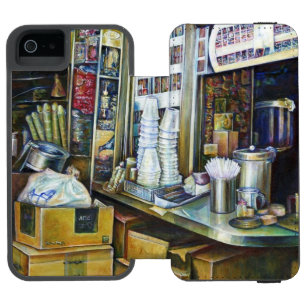 Emotionell belastete Lichtstreitkräfte, Singapur Incipio Watson™ iPhone 5 Geldbörsen Hülle