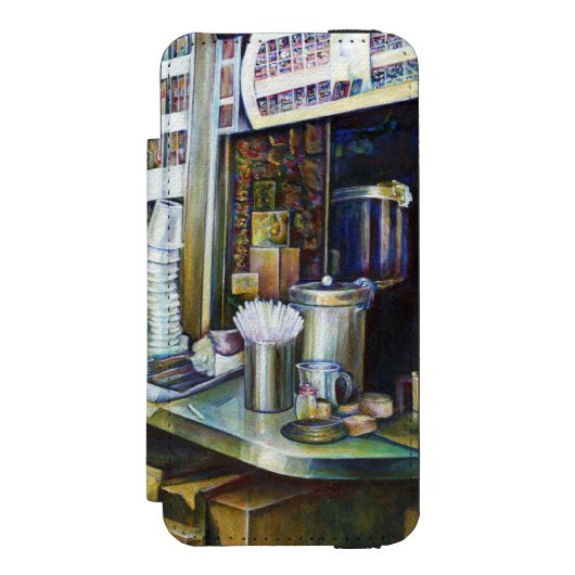 Emotionell belastete Lichtstreitkräfte, Singapur Incipio iPhone Geldbeutel-Hülle (Folio Vorderseite)