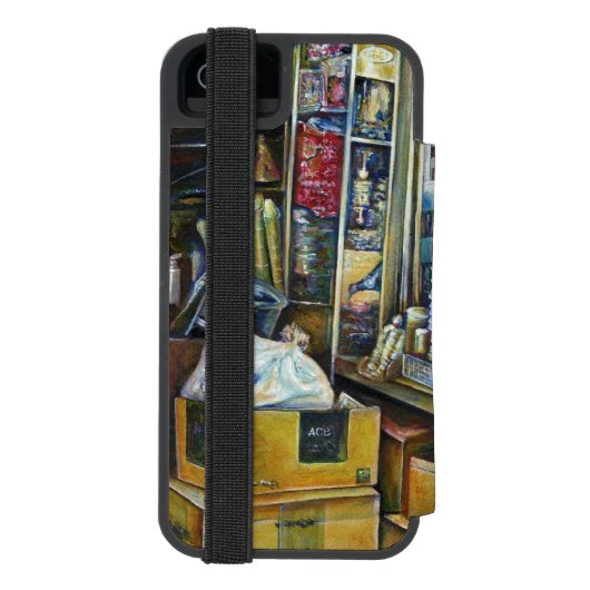 Emotionell belastete Lichtstreitkräfte, Singapur Incipio iPhone Geldbeutel-Hülle (Folio Rückseite)