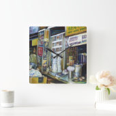 Emotionell belastete Lichtstreitkräfte, Singapur Quadratische Wanduhr (Zuhause)