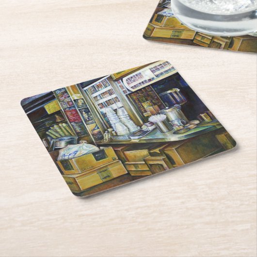 Emotionell belastete Lichtstreitkräfte, Singapur Rechteckiger Pappuntersetzer (angewinkelt)