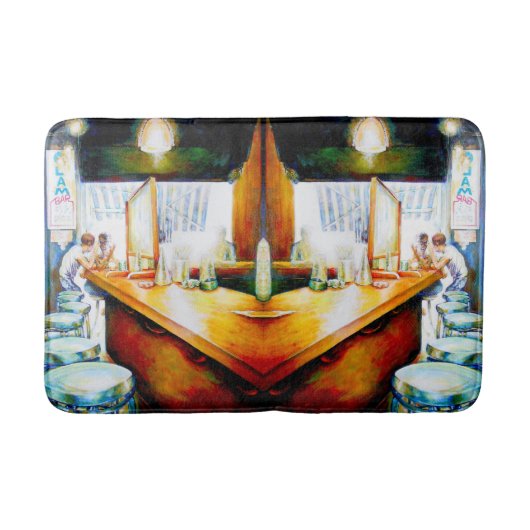 Emotionell zu motivieren, Logik zu rechtfertigen Badematte (Vorderseite)